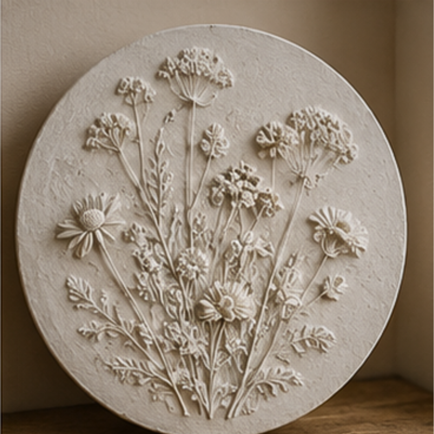Plaster clay impressions 26