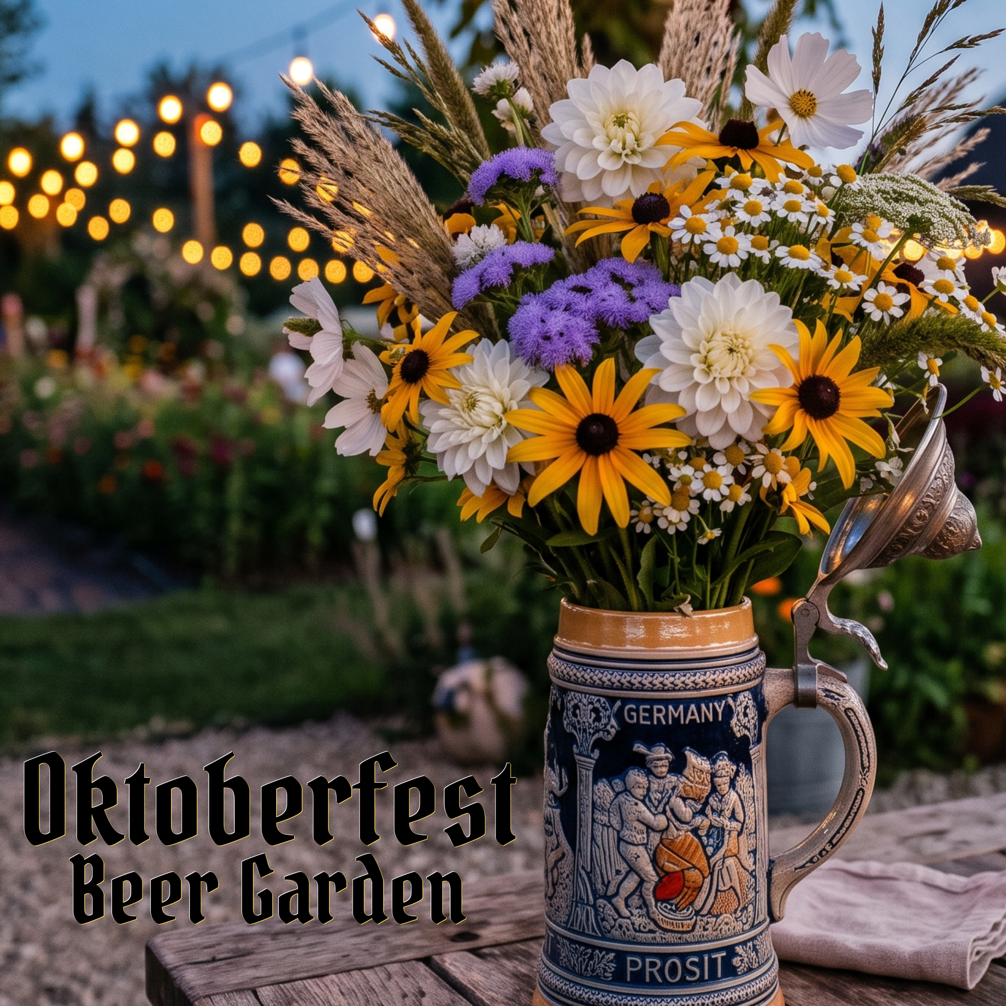 Oktoberfest Beer Garden